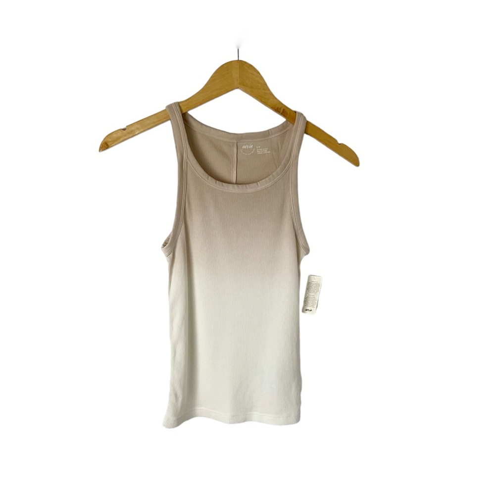 Aerie Ombré Rib‎ Knit Tank Top Size Small New